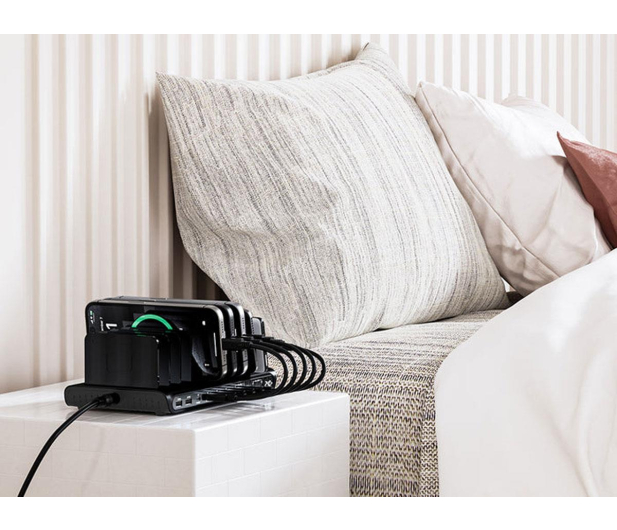 Unitek Stacja ładująca  240W 10-portowa 8x usb-c 2x usb-a - 1455240 - zdjęcie 5